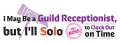 I May Be a Guild Receptionist, but I'll Solo Any Boss to Clock Out on Time