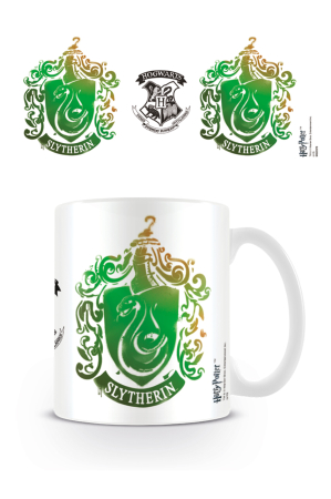 Harry Potter, Slytherin Stencil Crest Tasse