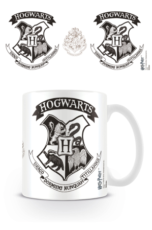 Harry Potter, Hogwarts Crest Black Tasse