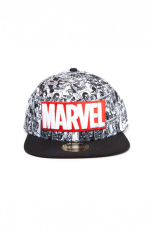 Marvel, Classic Red and White Logo Snapback