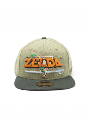 Zelda, 8 Bit Logo Snapback