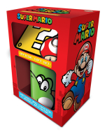 Super Mario, Yoshi  Mug, Coaster &amp; Keychain Set