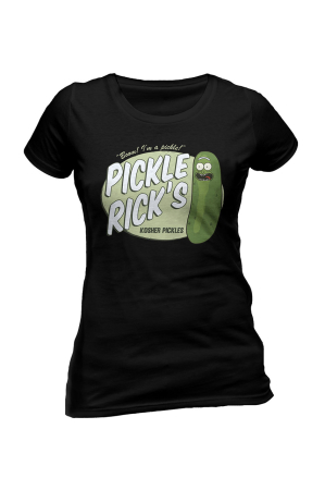 Rick And Morty, Kosher Pickle Girlie Tee