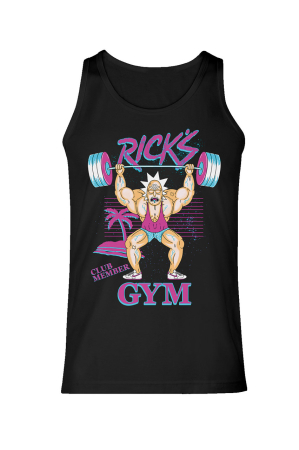 Rick And Morty, Ricks Gym Tank Top