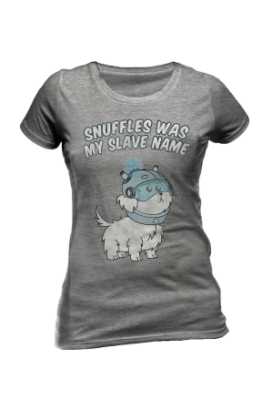 Rick And Morty, Snuffles Girlie Tee