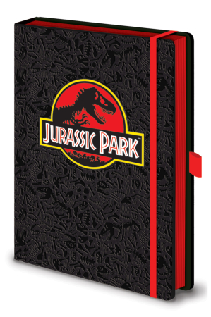 Jurassic Park, Classic Logo A5 Premium Notizbuch