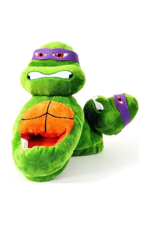 Teenge Mutant Ninja Turtles, Plüsch Hausschuhe Größe 35 - 37