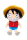 One Piece, Ruffy Pl&uuml;sch 25 cm