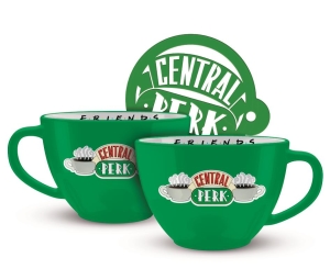 Friends, Central Perk Cappuccino Tasse Grün