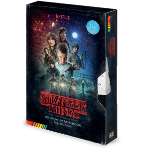 Stranger Things, VHS A5 Premium Notizbuch Season One