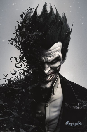 DC Comics, Batman Arkham Origins (Joker) Maxi Poster