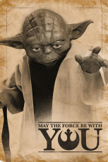Star Wars, Yoda (May The Force Be With You) Maxi Poster