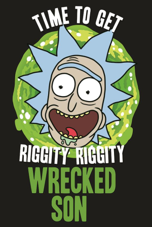Rick And Morty, Wrecked Son Maxi Poster