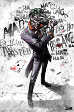 DC Comics, Batman (Joker Asylum Portrait) Maxi Poster
