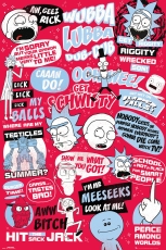 Rick & Morty - Zitate Maxi Poster