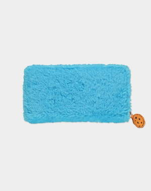 Sesamestreet - Cookie Monster Fur Zip Around Frauen Brieftasche