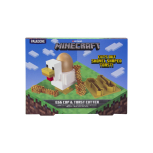 Minecraft Chicken Egg Cup &amp; Toast Cutter - Eierbecher &amp; Toastausstecher
