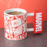 Marvel, Marvel Logo Shaped Shaped Mug / Tasse