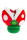 Super Mario - MarioKart Mocchi Mocchi  Piranha Pflanze Pl&uuml;schfigur 37 cm