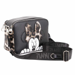 Mickey Mouse, Minnie - Classy Black Ibiscuit Shoulder Bag...