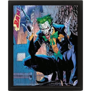 Joker - Bang gerahmtes 3D Bild