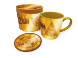 The Legend Of Zelda - Golden Triforce Mug &amp; Coaster...