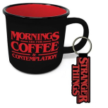Stranger Things - Coffee And Contemplation Campfire Mug...