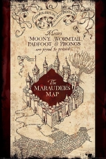 Harry Potter - Karte des Rumtreibers Maxi Poster