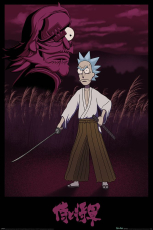 Rick & Morty - Samurai Rick Maxi Poster