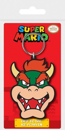 Super Mario - Bowser Rubber Keychain / Schl&uuml;sselanh&auml;nger