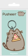 Pusheen - Pizza Rubber Keychain /...