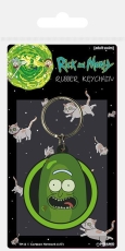 Rick &amp; Morty - Pickle Rick Rubber Keychain /...