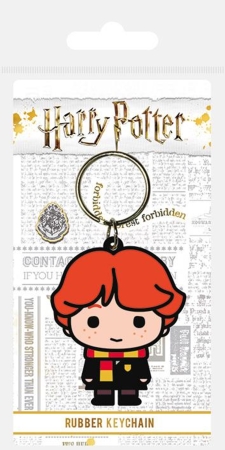 Harry Potter - Ron Chibi Rubber Keychain / Schl&uuml;sselanh&auml;nger