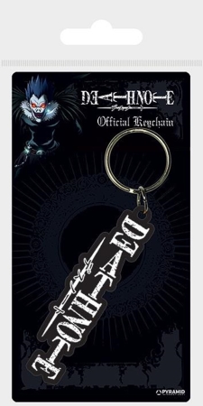 Death Note - Logo Rubber Keychain / Schl&uuml;sselanh&auml;nger