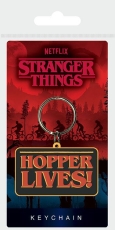 Stranger Things - Hopper Lives Rubber Keychain /...