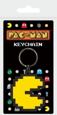 Pac-Man - Pixel Rubber Keychain /...