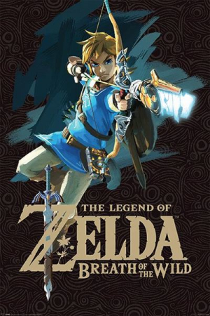 Zelda - Breath Of The Wild - Game Cover - Maxi Poster