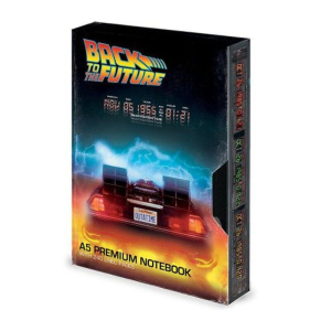 Back To The Future - VHS - A5 Premium Notebook / Notizbuch