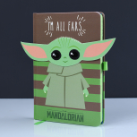 Star Wars, The Mandalorian - Im All Ears Green - A5 Premium Notebook / Notizbuch