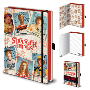 Stranger Things - Polaroid - A5 Premium Notebook / Notizbuch