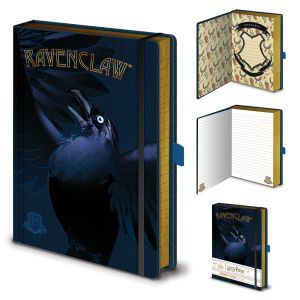 Harry Potter - Intricate Houses Ravenclaw - A5 Premium Notebook / Notizbuch