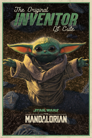 Star Wars, The Mandalorian - The Original Inventor of Cute - Maxi Poster