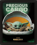 Star Wars - The Mandalorian - Precious Cargo - Framed 3D...