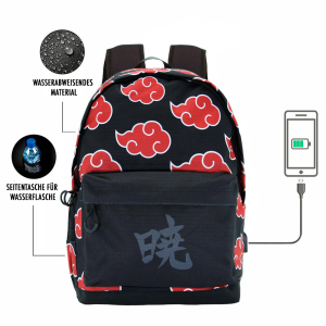 Naruto - HS Akatsuki 1.3 schwarz Rucksack
