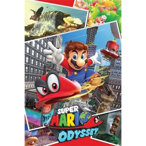 Super Mario Odyssey - Collage Maxi Poster