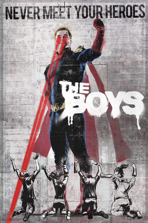 The Boys - Homelander Stencil Poster