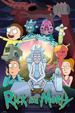 Rick and Morty - Toilet Adventure Maxi Poster