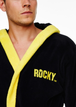 Rocky - Logo Fleece Bademantel