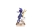 Yu-Gi-OH! - Dunkler Magier blau Statue 29cm