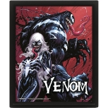 Venom - Zähne und Klauen gerahmtes 3D Bild